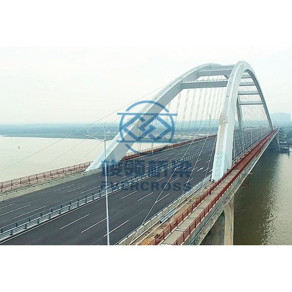Concrete Deck Railway Steel Arch Bridge Fatigue Resistance High Durability