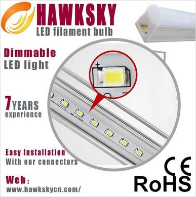 China Maker Replace 30W CFL bulb High Power T8 0.6M Led Tube Light