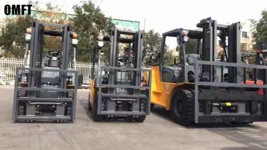 6ton 5ton 7ton Big Dual Fuel Forklift LPG Forklift with Lift Height 3000-7000mm Ce ISO SGS