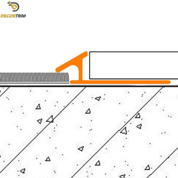 3/8'' Anodized Floor Transition Strip Aluminum 6063 Material
