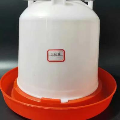 Chicken Drinking 6L 6kg Drinking Water Pot Bucket Spot Thickened Plastic Duck Goose Drinking Pot Chicken