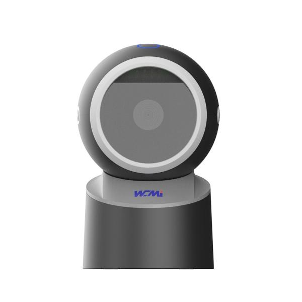 WCMI 2D Omnidirectional USB Barcode Scanner Desktop 1D Scanners QR Bar Code Reader for Cashier Bookshop Supermarket