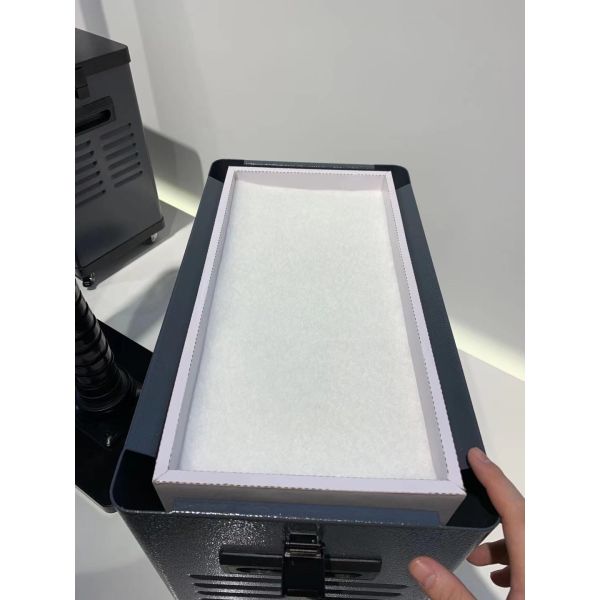 purificador sin cepillo del aire del motor de DC del extractor del humo del clavo 2200r/min para el salón del clavo