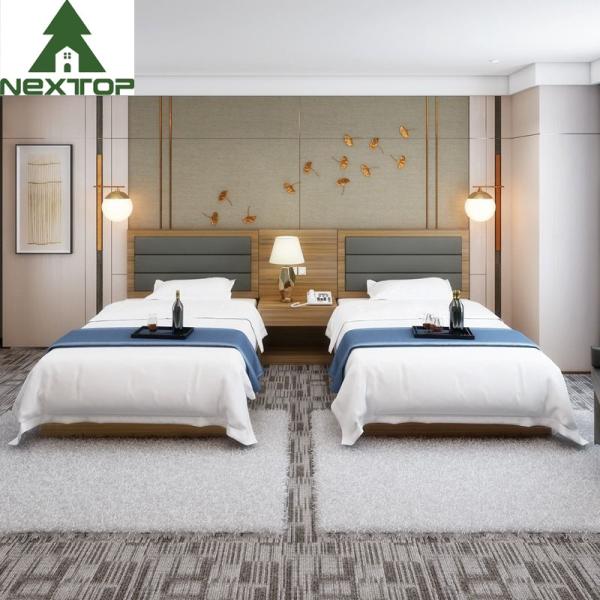 Deluxe Hotel Double Single Room Bed King And Queen Guest Room Furniture