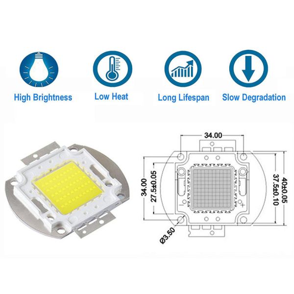 Super Bright Security Stadium Lights Waterproof 200W LED Outdoor Flood Lights