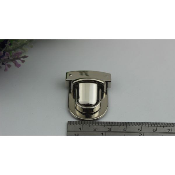 Fashionable design bag fitting zinc alloy gold color snap press locks for purse