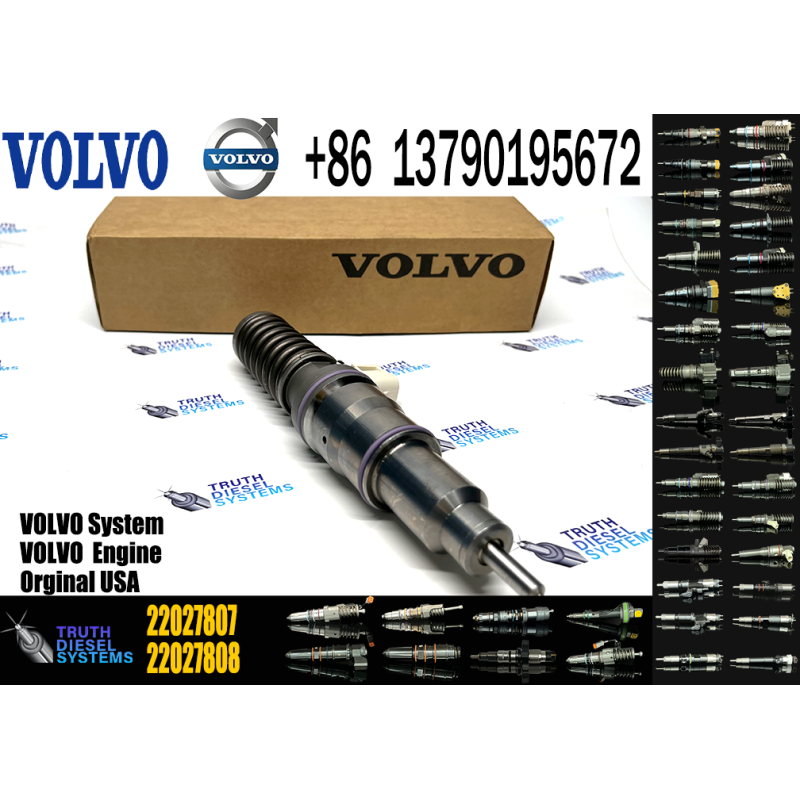 Diesel Fuel Injector Assembly 33800-84700 22027808 22027807 BEBE4B03001 Common Rail Injector Use for V-olvo Mack Fit Hyundai E3.5