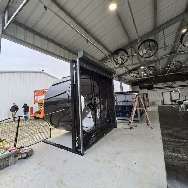 IP55 Protection Level Industrial Fan Heavy Duty in Industrial Settings