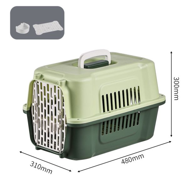 Comfortable Cat Outing Travel Box Metal Frame and Breathable Comfort for Adventures