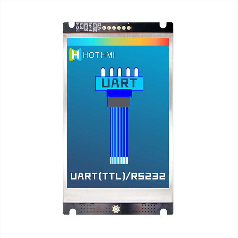 Касание 320x480 UART 3,5 дюймов сопротивляющееся показывает экран ПАНЕЛИ МОДУЛЯ TFT умный серийный
