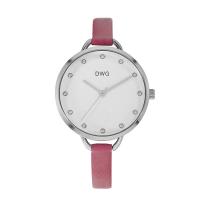 Classic Alloy Women Vintage Quartz Watches PU Slim Leather Strap