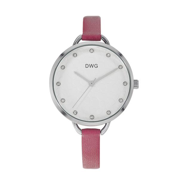 Classic Alloy Women Vintage Quartz Watches PU Slim Leather Strap