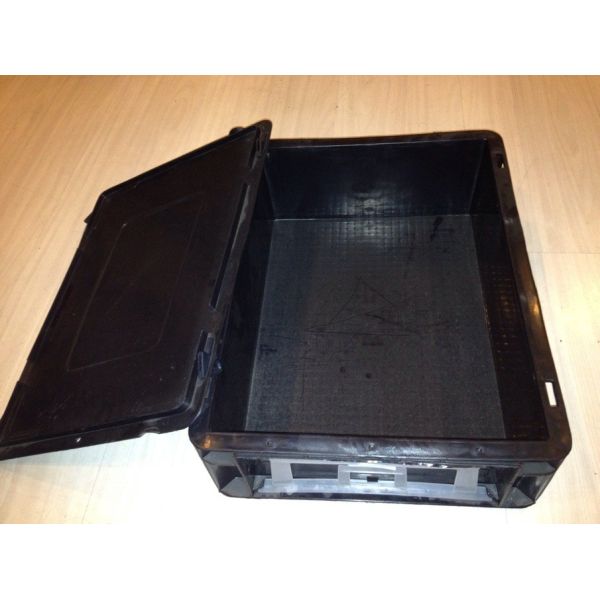 Ящики ESD проводной клети пластиковые, 400 * 300 * 150mm ESD Totes контейнеры с крышками