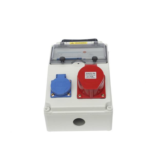 IP65 Waterproof Outdoor Electrical Socket Plastic Electric Box AC 220V 380V - 400V