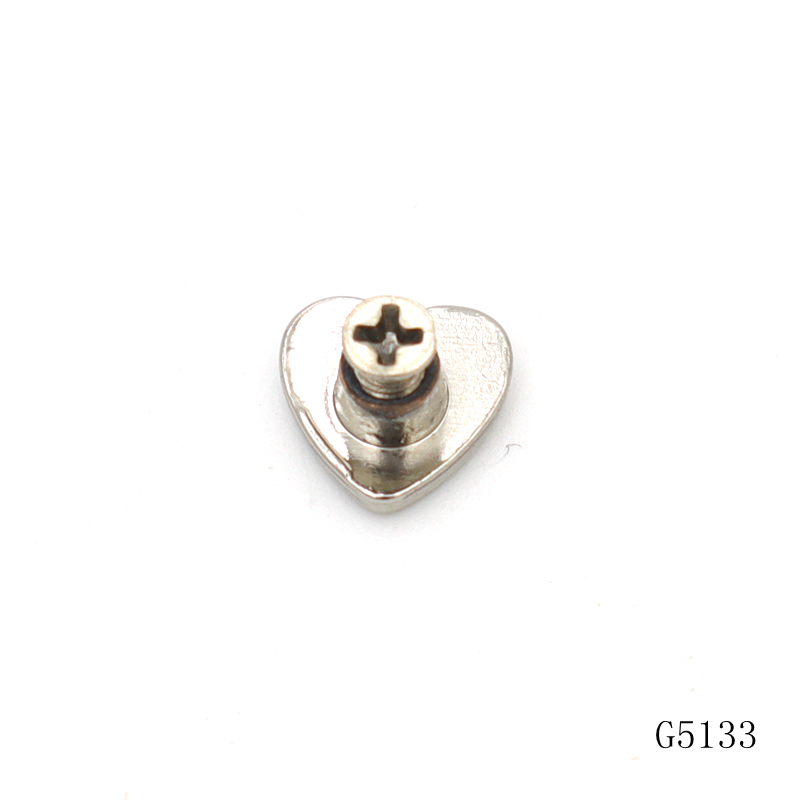 Flat Zinc Alloy Rivet 10mm Corrosion Resistant Metal Rivets For Leather