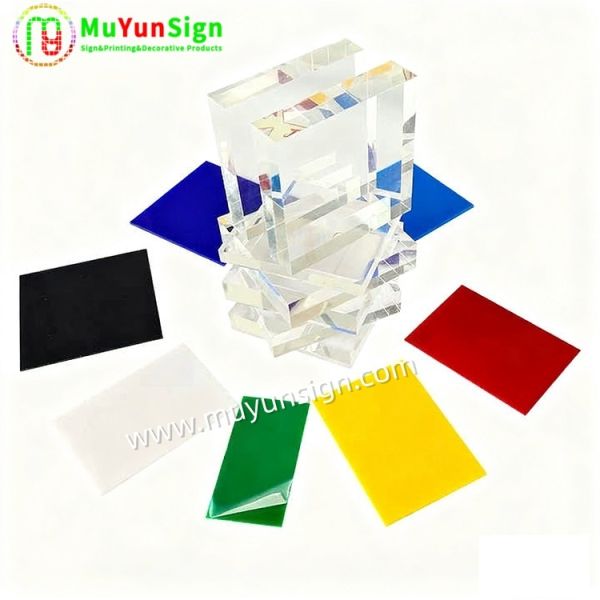 Black Opaque Colored Acrylic Sheets Large Scale 1200mm 2000mm