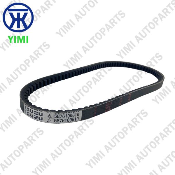 Isuzu Cooling Fan Belt 5-87610061-0 8-94479101-0 For 4JA1 TFR TFS D-MAX Engine
