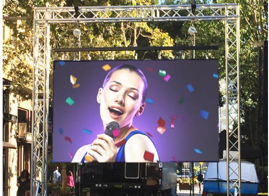 Rental P3.91 Advertising LED Display Screen Outdoor TV Video Wall Panel Board