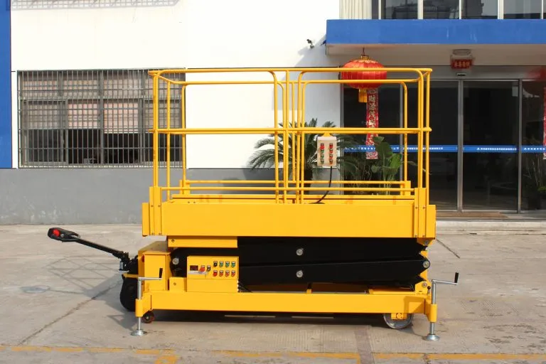 Batería 2000kg elevadores móviles eléctricos de tijeras