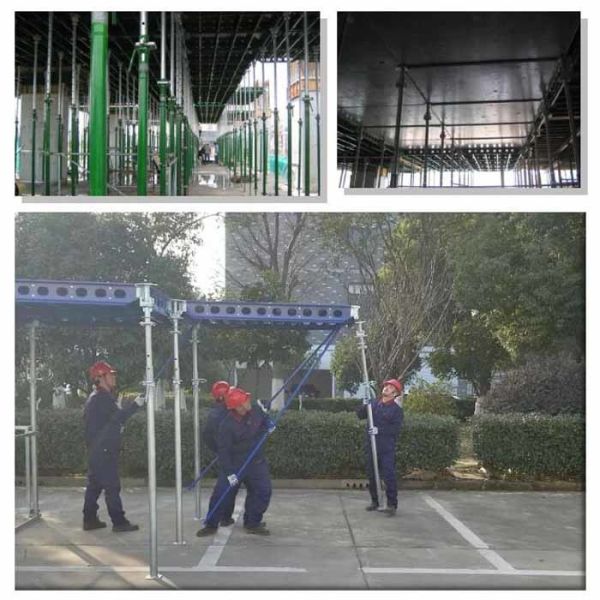 Super High Rise Building Concrete Slab Formwork Systems T Form With High Efficiency
