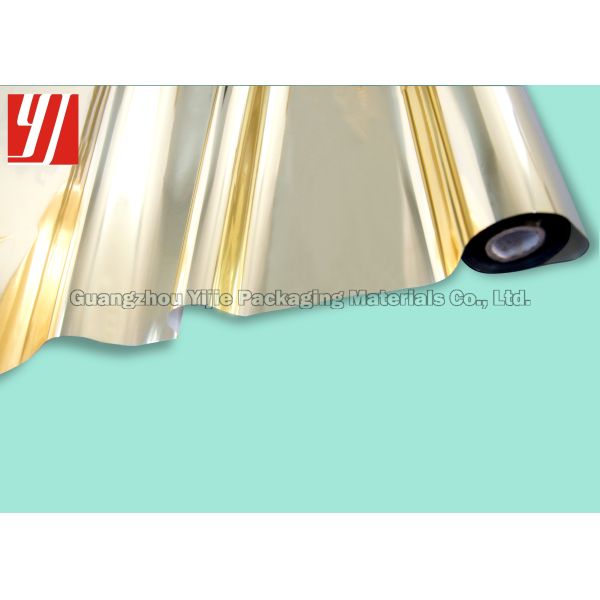 фольга золота 12μ горячая штемпелюя для пластикового ABS бумаг PVC