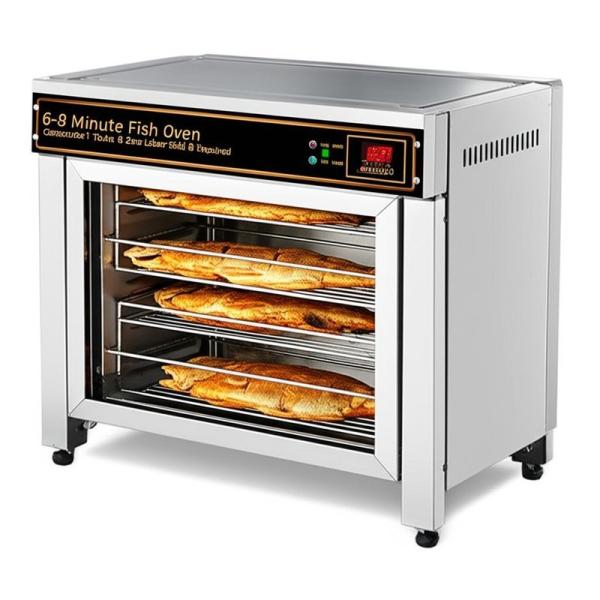 Machine à griller le poisson électrique 14kW 380V de qualité commerciale
