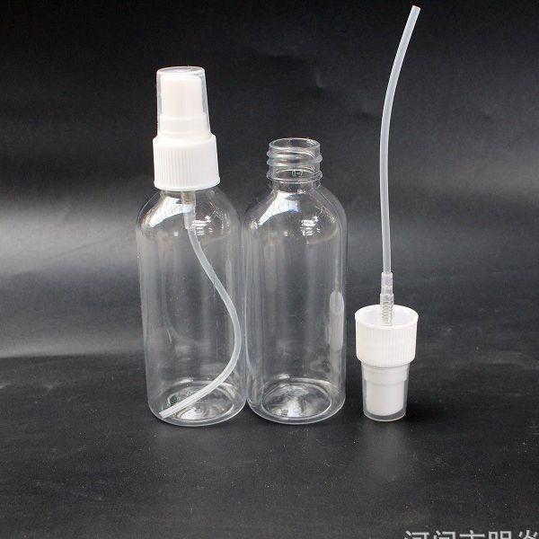 Pet Spray Plastic Beverage Bottles Hand Wash Disinfectant Bottle Customized Logo