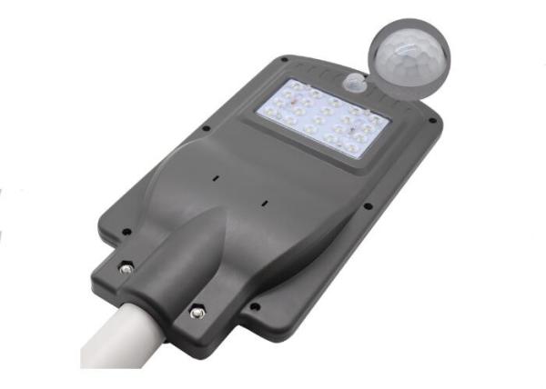 80Ra LED Highbay Light / Intelligent 40W Integrated Solar SMD LED All In One Street Light With Pole