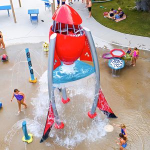 Theme Park Commercial Splash Pads Water Park Fiberglass Steel Aqua Water Slide Accessories