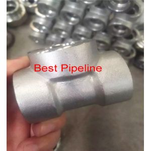ASME B16.9 Stainless Steel Socket Weld Fittings Enchufe Y Soldadura S.W. Codo 90