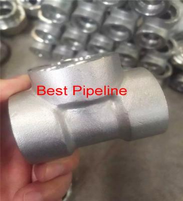 ASME B16.9 Stainless Steel Socket Weld Fittings Enchufe Y Soldadura S.W. Codo 90º  Cruz Te Codo 45º