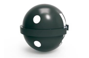 360Degree diodo emissor de luz da visão por computador da iluminação dia198mm que ilumina a luz Shadowless esférica
