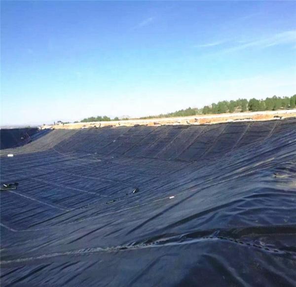 Grande piscina de geomembrana de HDPE para lagoa de peixes em áreas montanhosas resistente ao envelhecimento Largura 1m-8m