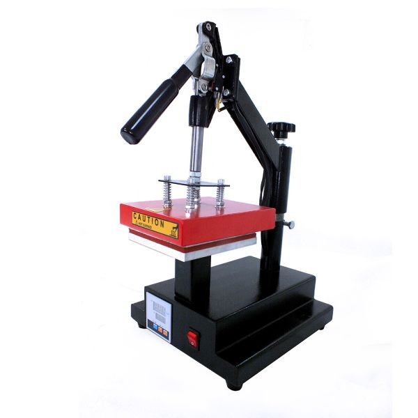 Manual Shaking Head 15x15cm Heat Press Machine Garment Logo Small Marking Transfer Equipment