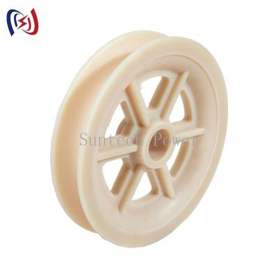 Nylon Sheave Wheels Conductor Stringing Pulling Pulley Block With Ball Bearings