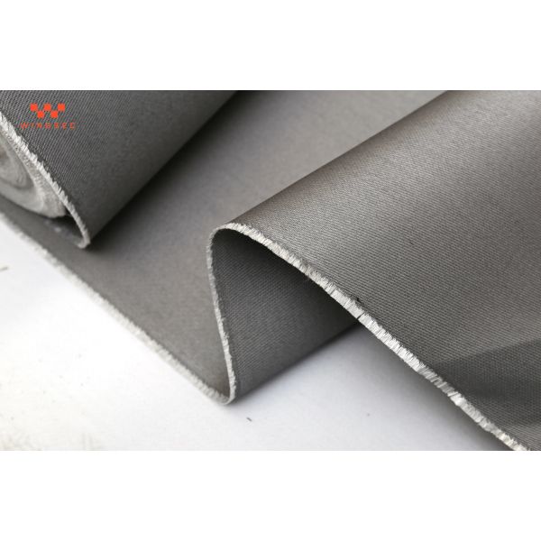 Fire Curtain Fabric Featuring PU Coated Fiberglass and Stainless Steel Wire for Fire Resistance and Structural Integrity