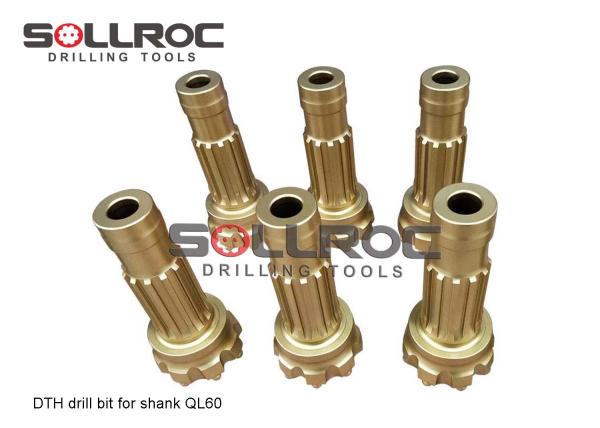6 1/2  DTH ferramentas de perfuração 165mm DHD360 Rock Bits Flat Face Forma