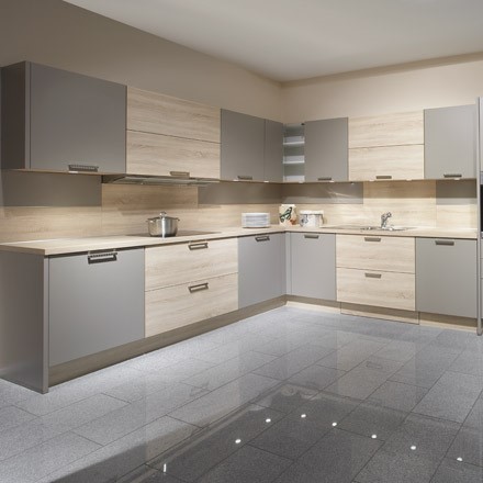 Дизайн интерьера Большой шкаф для столовой Модульные кухонные шкафы ODM