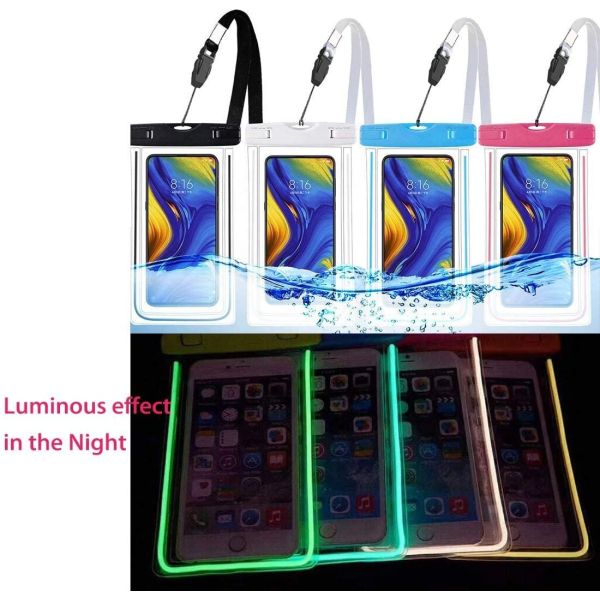 Water Resistant Cell Phone Pouch Universal Underwater Ipx8 Waterproof Phone Case