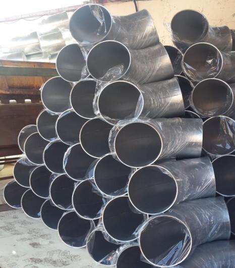 cotovelo da tubulação do soldado de 150mm 90 graus 45 graus para a coleção de poeira