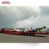 Feichi Brand High Quality Tractor Trailers 100 Ton 120 Ton 150 Ton 20FT 40FT Trailer Heavy Duty Lowboy Low Bed Semi Trailer