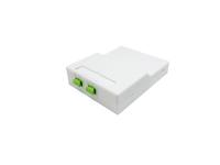 2 SC Boîte de terminaison à fibre optique mono/multimode pour réseau FTTH intérieur