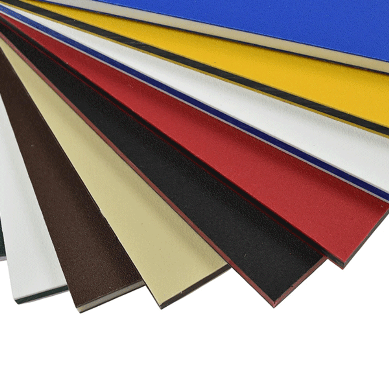 Milky White PE Coated Aluminum Composite Panel 2mm-6mm Interior Wall Cladding ACP Sheet