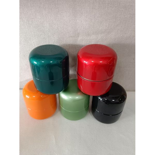 Round Metal Tea Tins With Lid Empty Coffee Tin Can For Snacks Cakes Canned Foods Milk