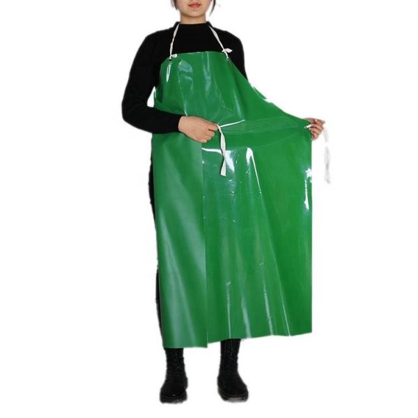 TPU Apron With Plastic Adjustable Arclock Buckle Butcher apron Antifouling Chemical Resistant Unisex Vinyl Apron