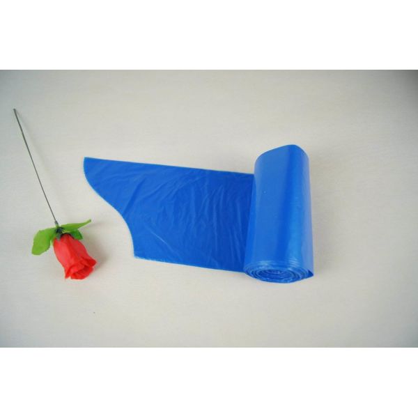 Коммерчески голубые пластиковые сумки отброса 30 литров уплотнение звезды толщины 10 микронов