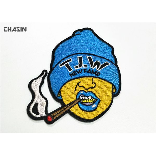 Шляпа 100% Беание вышивки латает материал Эко слипчивой жары дружелюбный