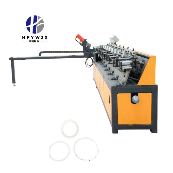 200-1600mm Adjustable Flange Forming Machine 80×80 Square Tube Frame And 5 Row Forming Linear Guide Arc Transmission