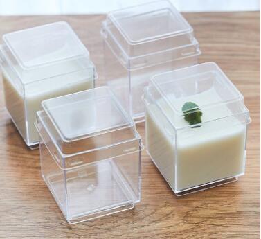 Disposable Plastic Dessert Cup With Lid Clear Disposable Plastic Dessert Tumbler Cups Small Party Cups