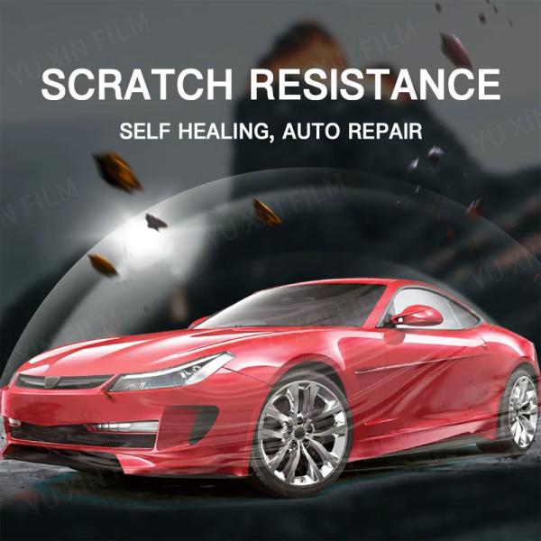 High Glossy TPH Paint Protection Film Black Color Car Wrap PPF Paint Film 7.5mil Thick